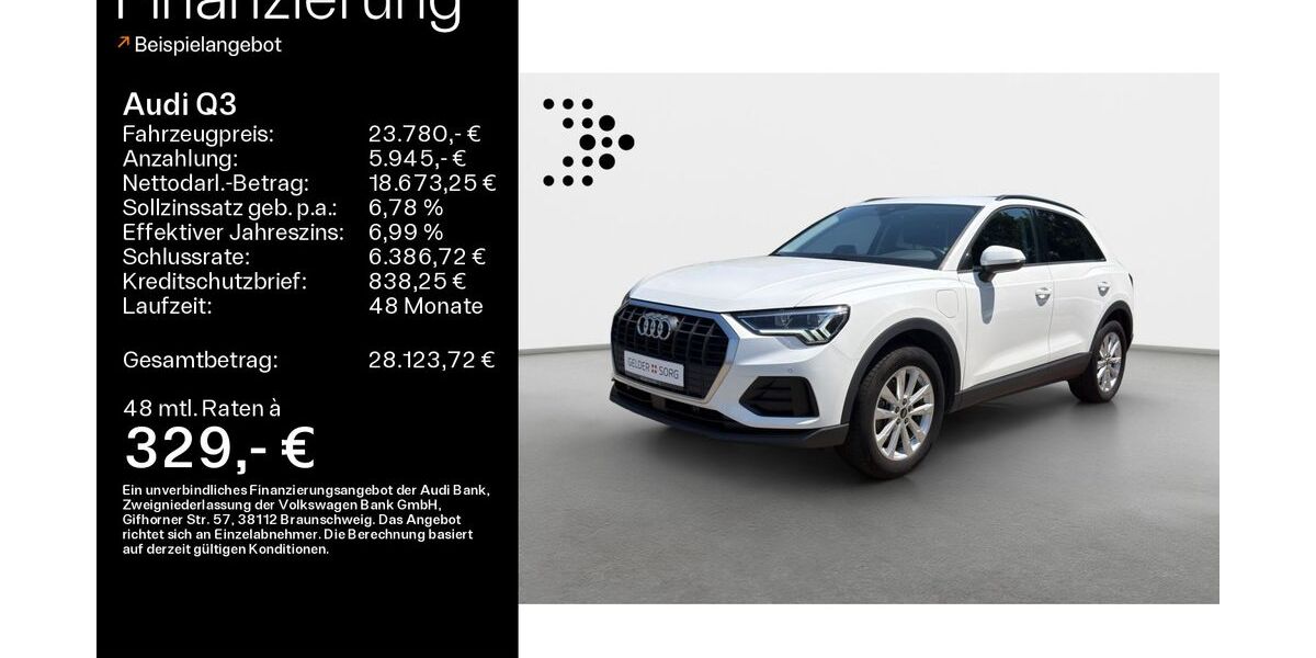 Audi Q3 94.490 km 23.780 &euro; Ebern 96106