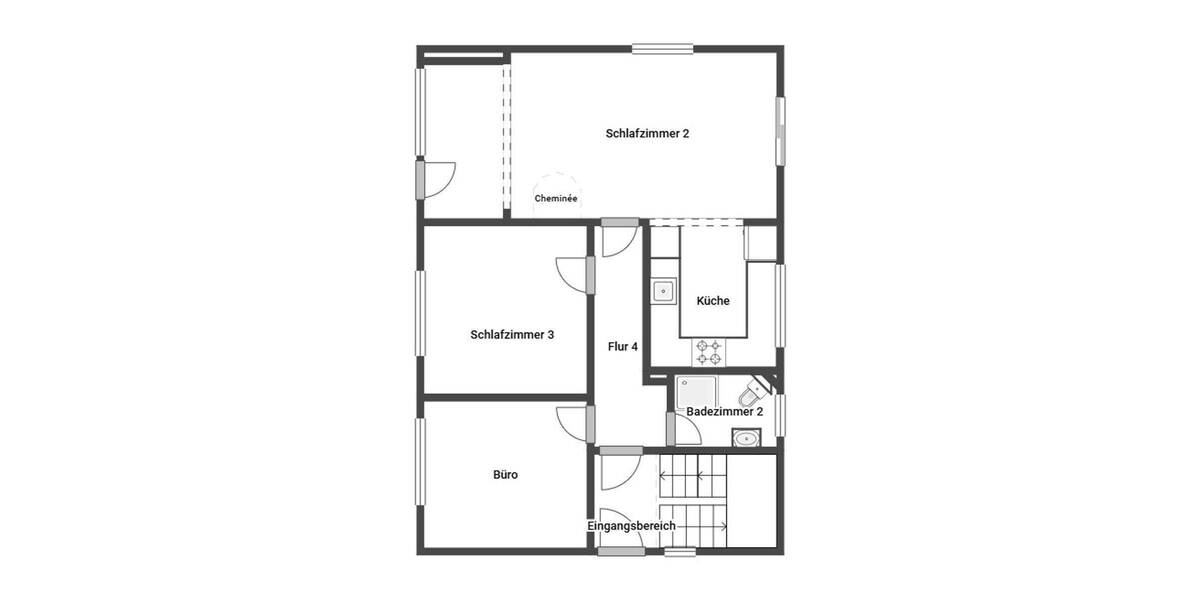 Einfamilienhaus Bad Oeynhausen Eidinghausen - 8 Zimmer, 169 m&sup2;, 349.000&euro; | Angebot:25390407