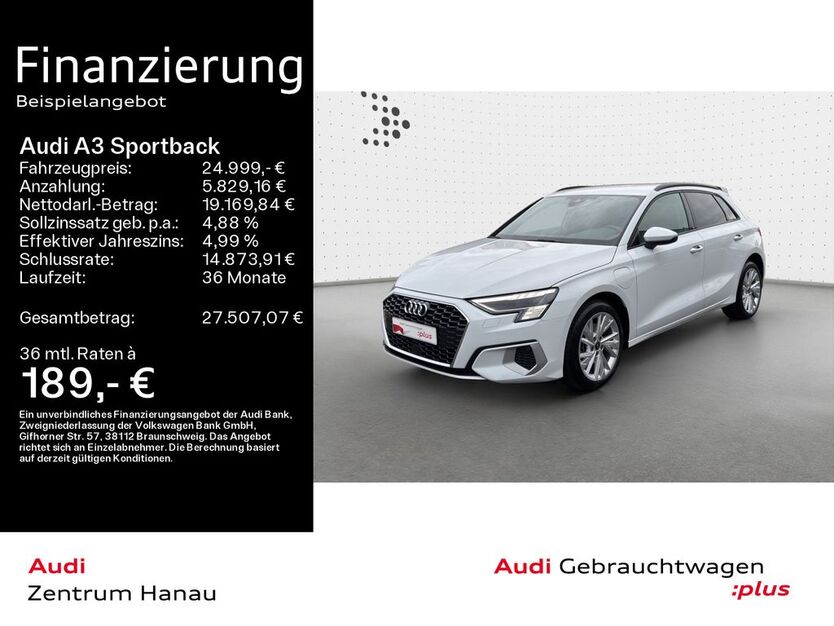 Audi A3 59.350 km 24.999 € Hanau 63452