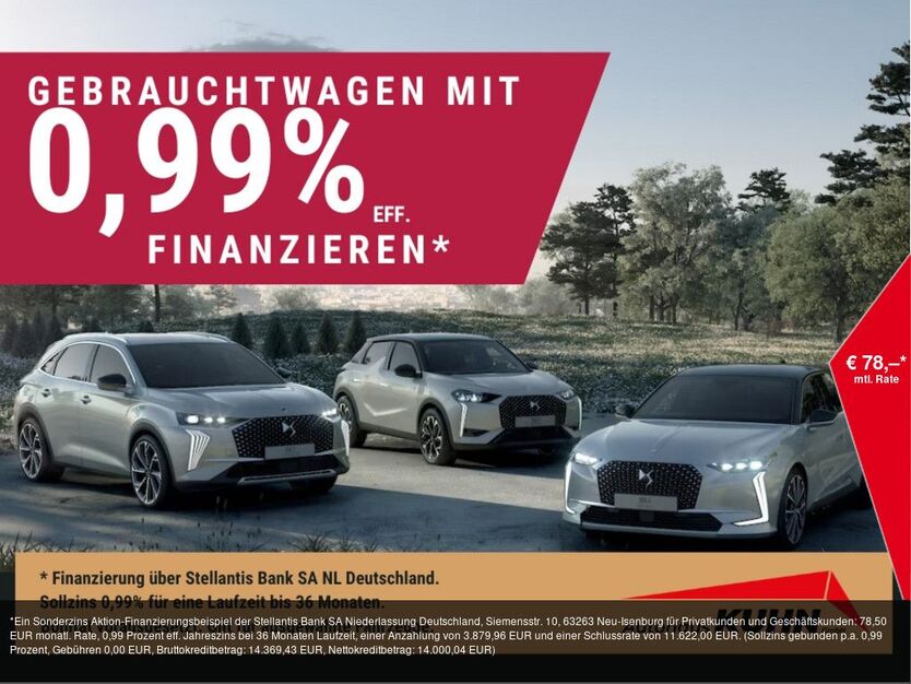 DS Automobiles DS3 Crossback 23.800 km 17.880 € Karlsruhe 76185