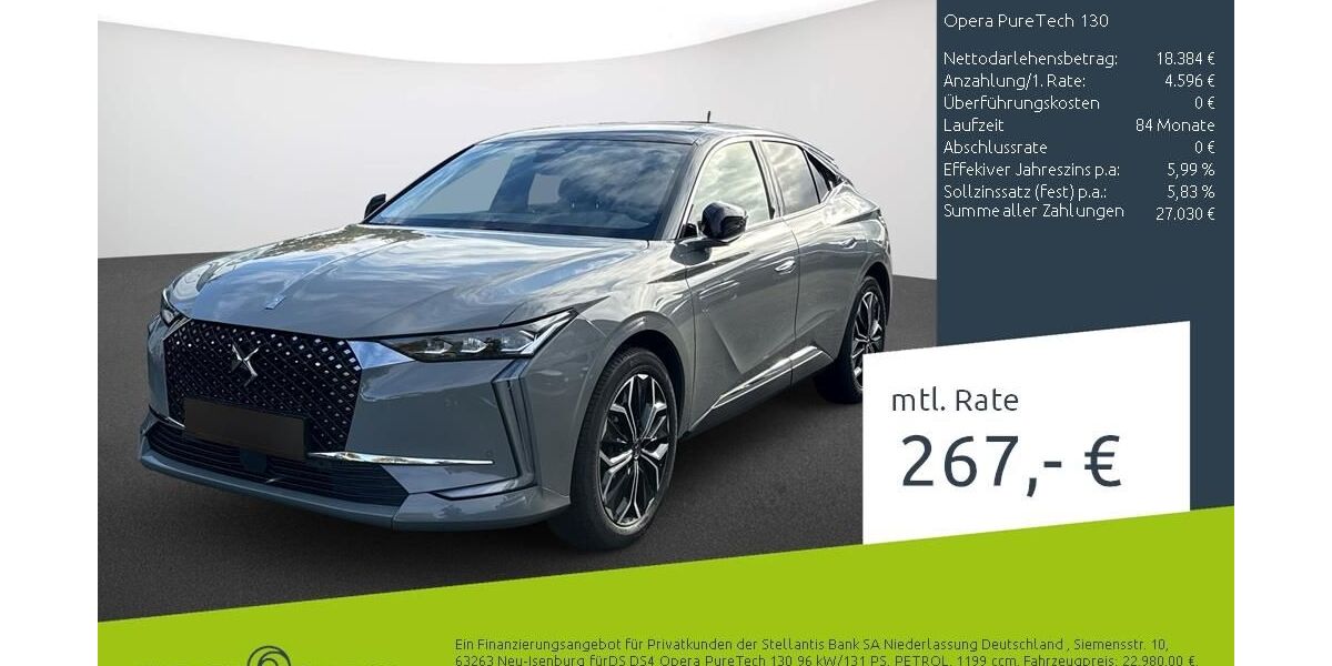 Citroen DS4 28.968 km 22.980 &euro; Dülmen 48249