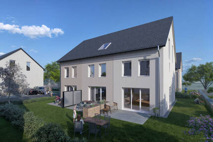 Modernes Reihenmittelhaus mit 122 m² Wohnfläche im KfW-55 Standard jetzt NEU mit KfW-55-Förderung 5 zimmer