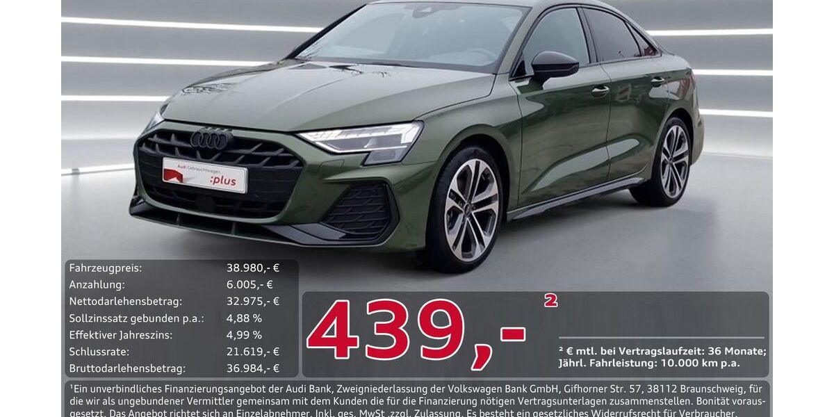 Audi A3 45.200 km 38.480 &euro; Ingolstadt 85057