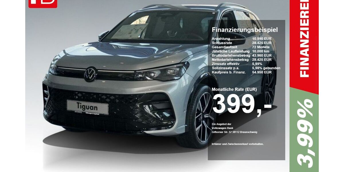 VW Tiguan 2.000 km 54.950 &euro; Ingolstadt 85053