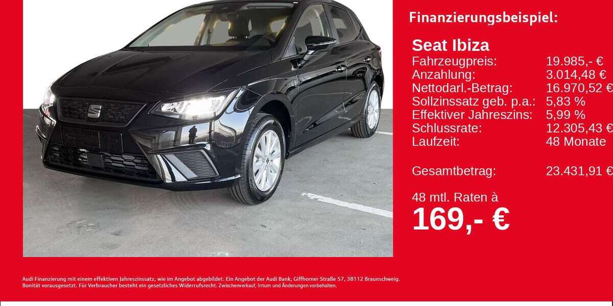 Seat Ibiza 1.890 km 19.985 &euro; Hamburg 22419