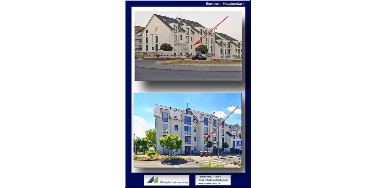 Etagenwohnung Eschborn - 4 Zimmer, 120 m&sup2;, 2.035&euro; | Angebot:25563323