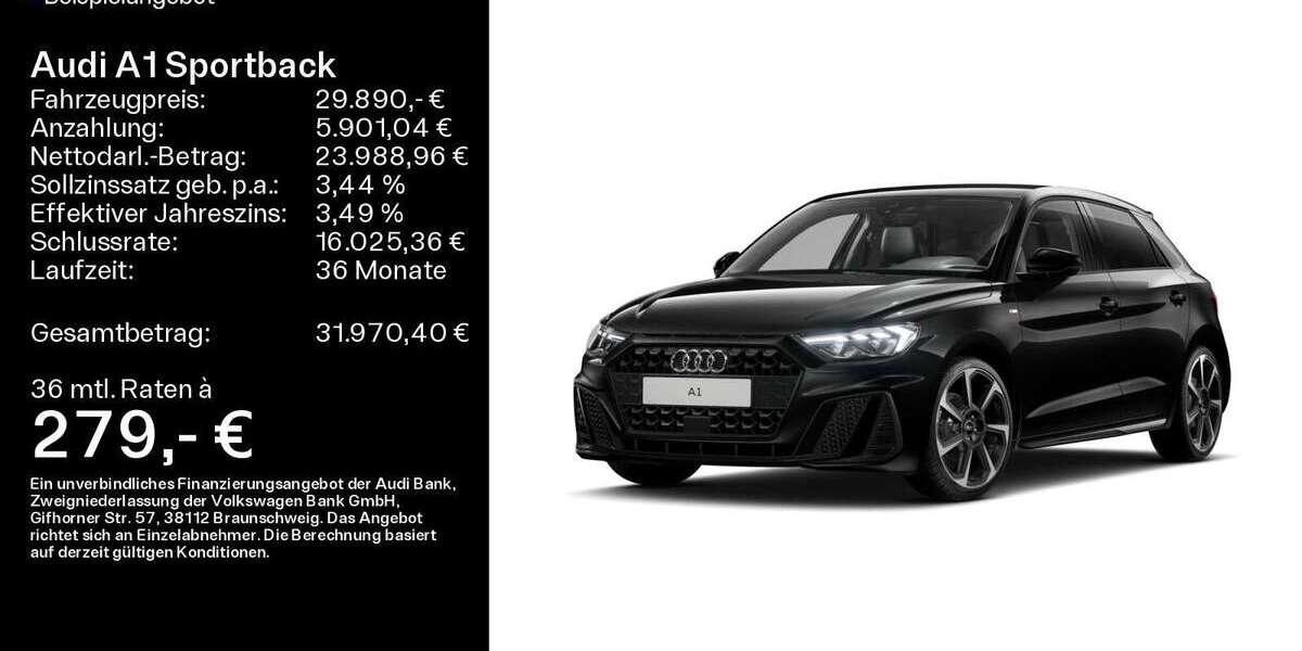 Audi A1 4.672 km 29.890 &euro; Hofheim 65719