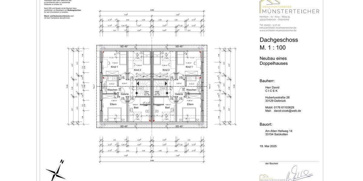 Doppelhaushälfte Salzkotten - 6 Zimmer, 138 m&sup2;, 469.999&euro; | Angebot:27003876