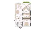Etagenwohnung Schrozberg - 3 Zimmer, 88 m&sup2;, 160.000&euro; | Angebot:25701389