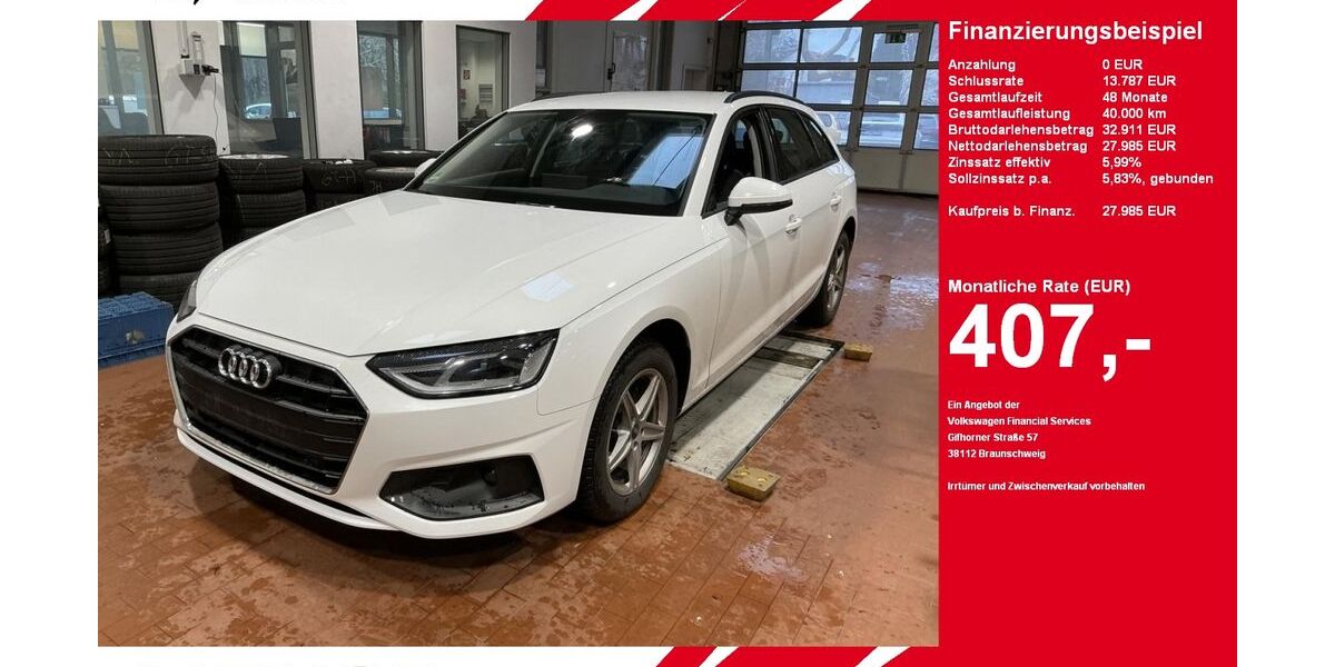 Audi A4 20.216 km 27.985 &euro; Gütersloh 33334