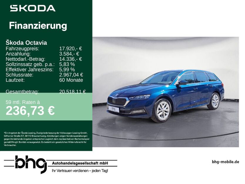 Skoda Octavia 62.149 km 17.420 € Durmersheim 76448