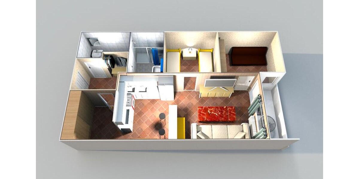 Etagenwohnung Goslar OS Hahnenklee-Bockswiese - 3 Zimmer, 49 m&sup2;, 48.000&euro; | Angebot:26934041