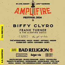 Amplifire Festival - Vol. 1 - Tagesticket Samstag 08.08.2026 MS Artville Festival Gelände