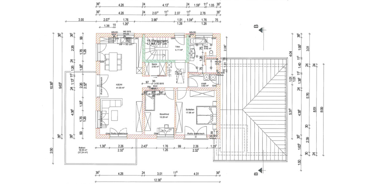 Mehrfamilienhaus, Wohnhaus Bad Füssing - 3 Zimmer, 114 m&sup2;, 1.195&euro; | Angebot:24787564
