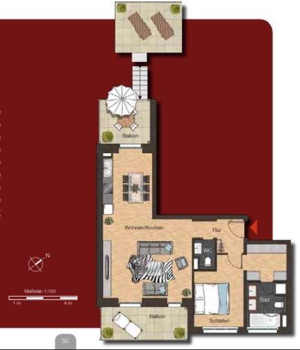 Erdgeschoßwohnung Bad Kreuznach Bad Münster am Stein-Ebernburg - 2.5 Zimmer, 81 m&sup2;, 279.999&euro; | Angebot:26586324