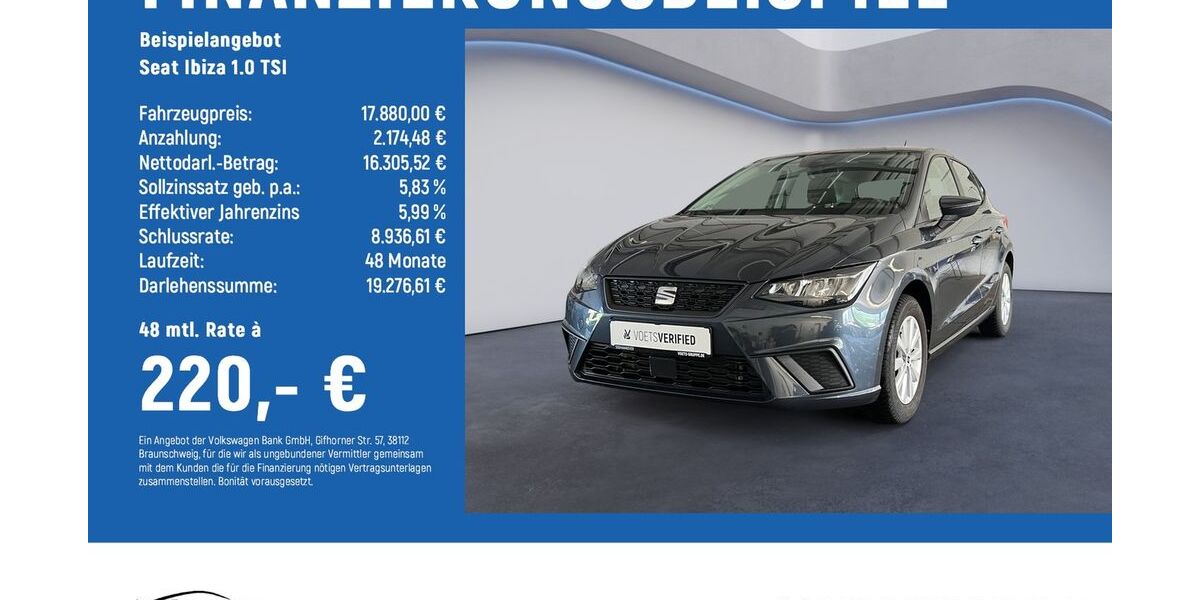 Seat Ibiza 22.800 km 16.880 &euro; Göttingen 37081