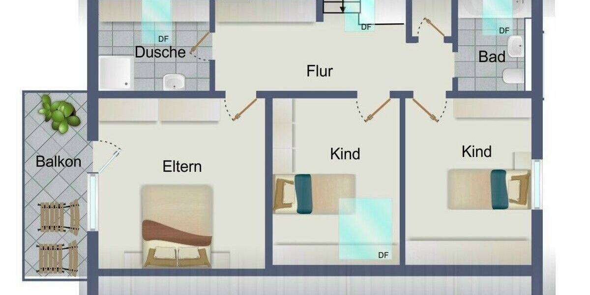 Einfamilienhaus Vöhringen - 6 Zimmer, 150 m&sup2;, 485.000&euro; | Angebot:26834672