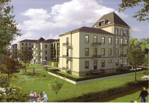 Etagenwohnung Dresden Albertstadt - 2 Zimmer, 67 m&sup2;, 640&euro; | Angebot:26309916