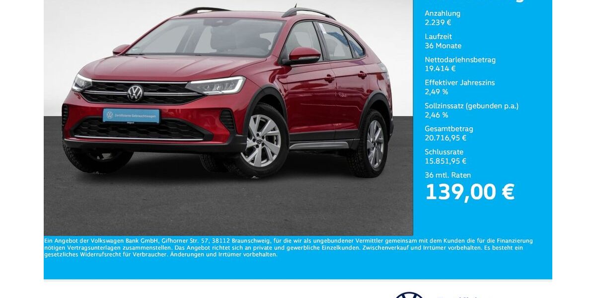 VW Taigo 6.934 km 21.653 &euro; Dortmund 44141