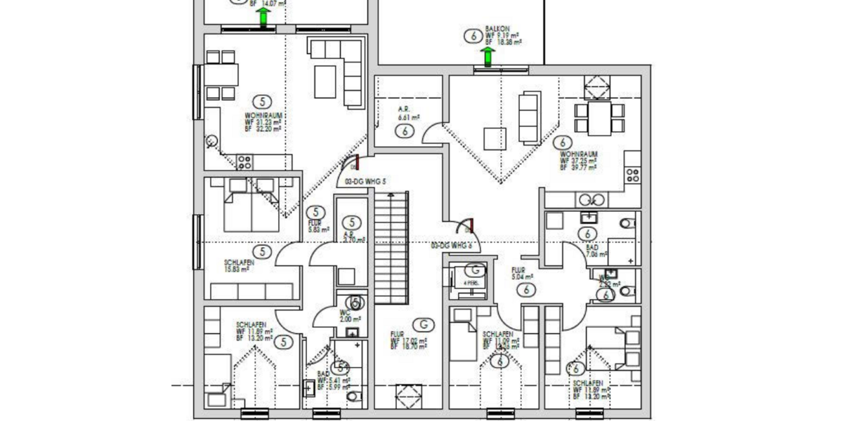 Achtung Lux-Pendler - Moderne Wohnung in Wasserliesch - KFW 55 Darlehen ab 1 % Zins möglich - Etagenwohnung Wasserliesch | Angebot:27339296