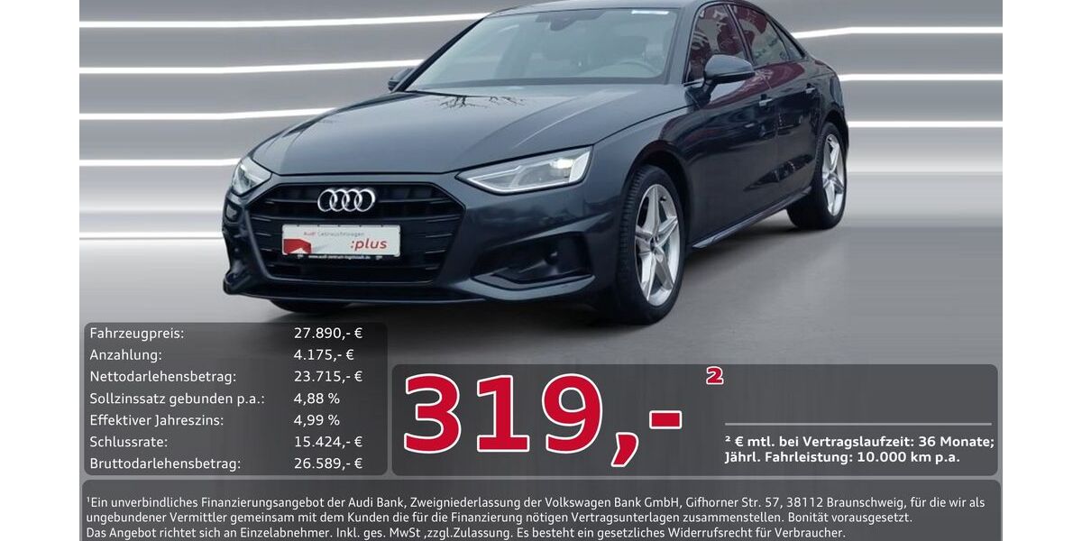 Audi A4 76.194 km 27.490 &euro; Ingolstadt 85057