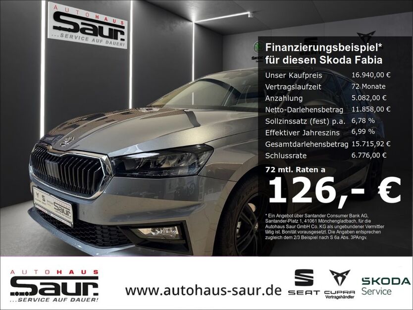 Skoda Fabia 6.000 km 16.940 € Ulm 89077