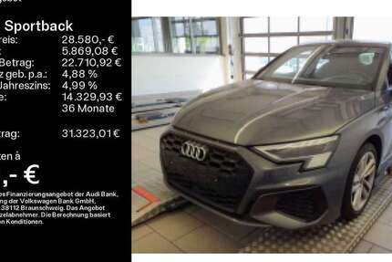 Audi A3 58.020 km 28.580 &euro; Hofheim 65719
