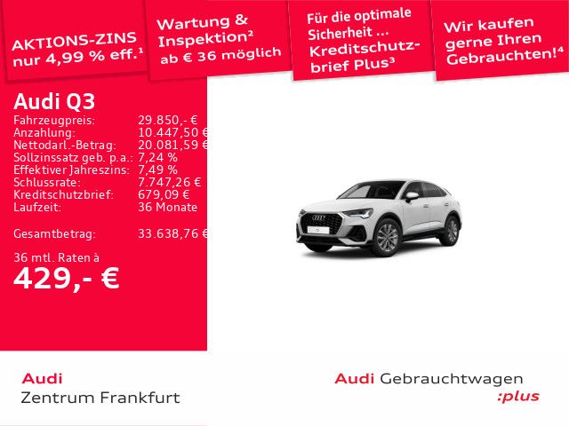 Audi Q3 93.477 km 29.850 &euro; Frankfurt am Main 60314