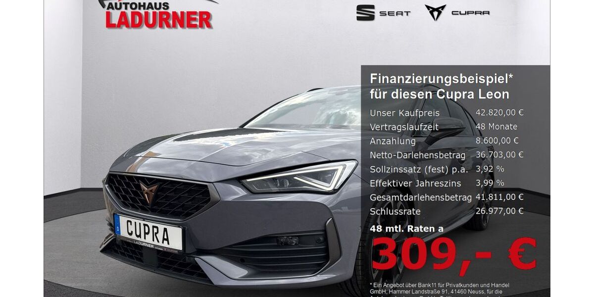 Cupra Leon 14.530 km 39.330 &euro; Tuttlingen 78532