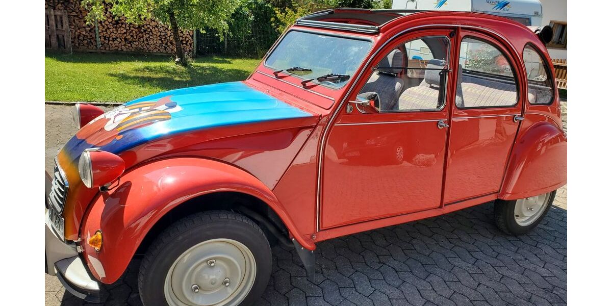 Citroen 2 CV 95.600 km 15.500 &euro; Gerolfingen 91726