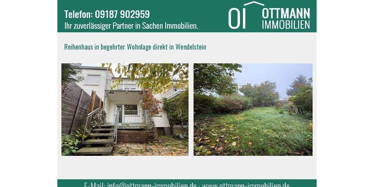 Reihenhaus in beliebter Lage, direkt in Wendelstein 5 zimmer