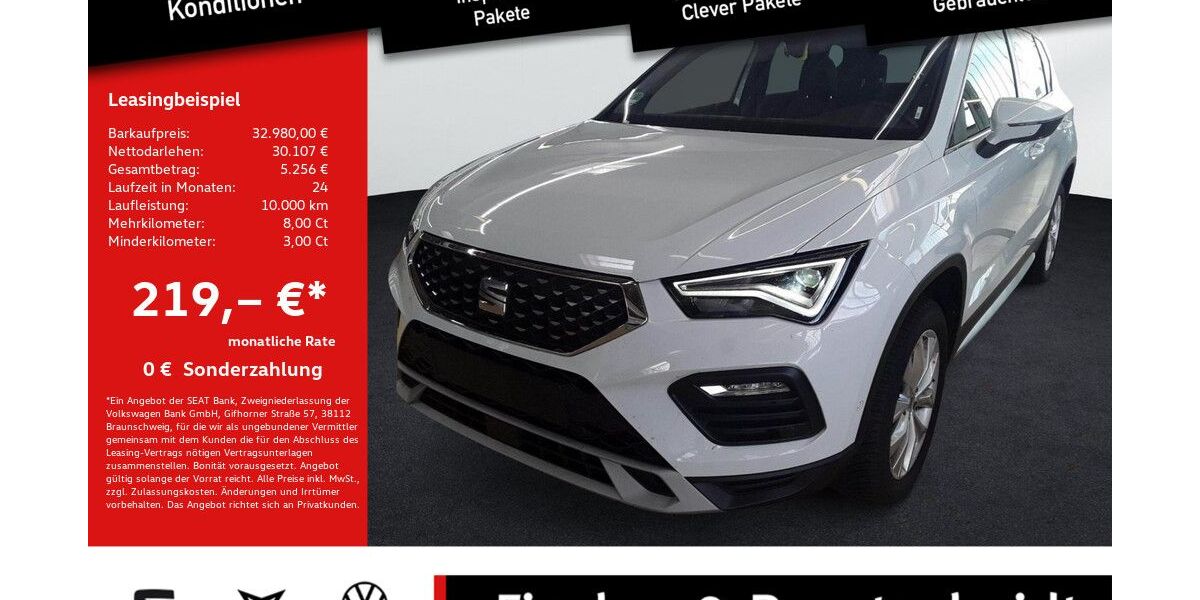 Seat Ateca 21.662 km 32.980 € Lohmar 53797