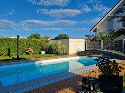 STARTEN SIE DIE BADESAISON IM EIGENEN GARTEN - Einfamilienhaus Grenzach-Wyhlen Wyhlen | Angebot:26852470