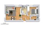 2-Zimmer-Wohnung mit Garage in gepflegtem Mehrfamilienhaus! (AK-4904)