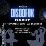 Krüger DiscoFox Party Night | DiscoFox Marathon zum WeltTanzTag