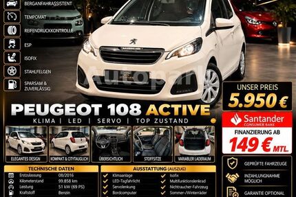 Peugeot 108 99.858 km 5.590 &euro; Mönchengladbach 41238