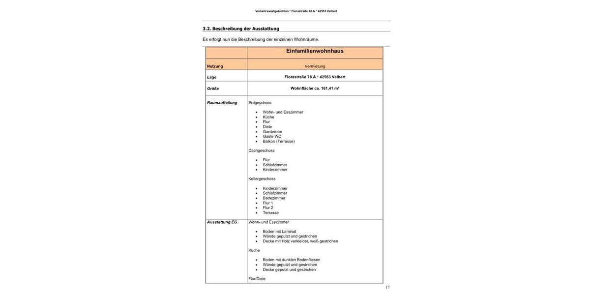Doppelhaushälfte Velbert Pöthen - 5 Zimmer, 161 m&sup2;, 385.000&euro; | Angebot:26004375