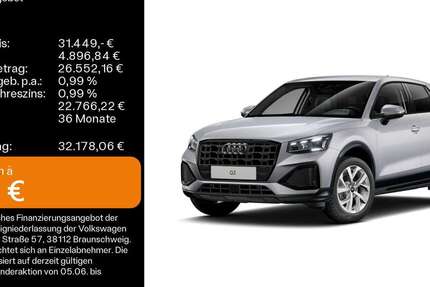 Audi Q2 2.600 km 31.449 &euro; Buedingen 63654