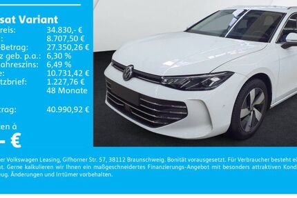 VW Passat Variant 25.900 km 34.830 € Bad Rappenau 74906