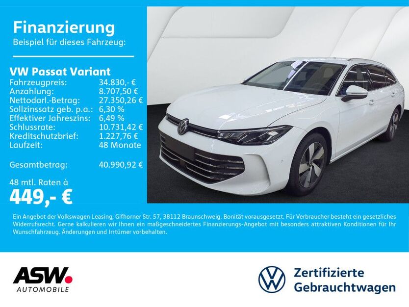 VW Passat Variant 25.900 km 34.830 € Bad Rappenau 74906