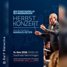 Herbstkonzert der Stadtkapelle Memmingen 14.11.2026 Stadthalle Memmingen