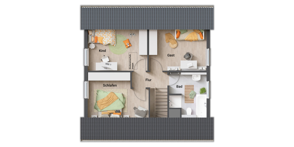 Einfamilienhaus Augustdorf - 5 Zimmer, 110 m&sup2;, 348.450&euro; | Angebot:24994007