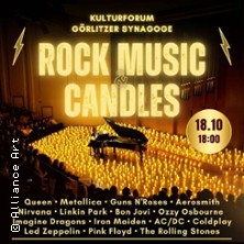 Rock Music & Candles 18.10.2026 Kulturforum Görlitzer Synagoge