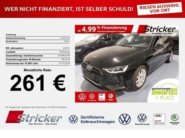 Audi A4 52.069 km 21.449 &euro; Horn-Bad Meinberg 32805