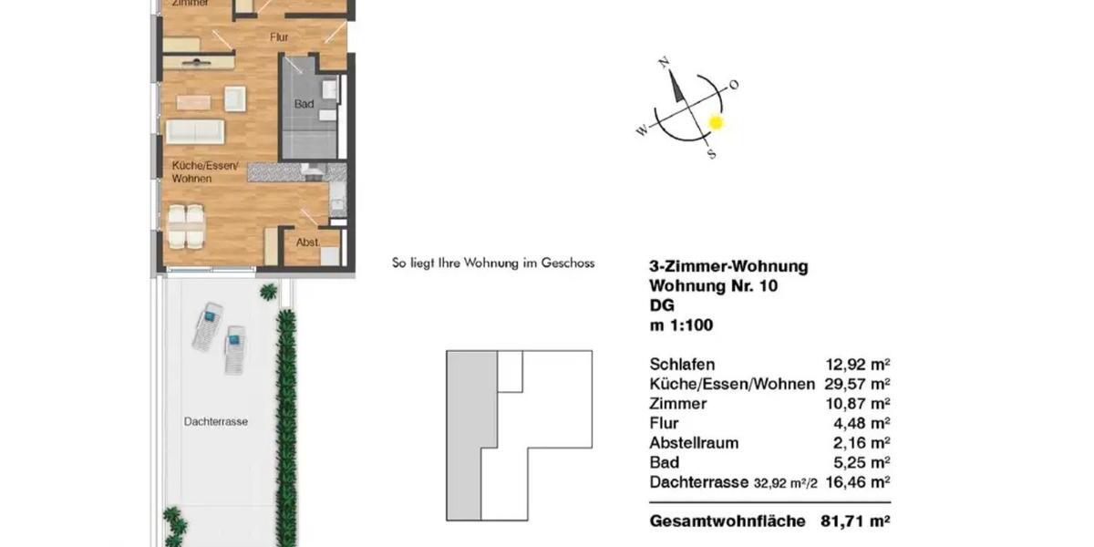 Einfamilienhaus Schwäbisch Hall - 3 Zimmer, 82 m&sup2;, 1.062&euro; | Angebot:26396615