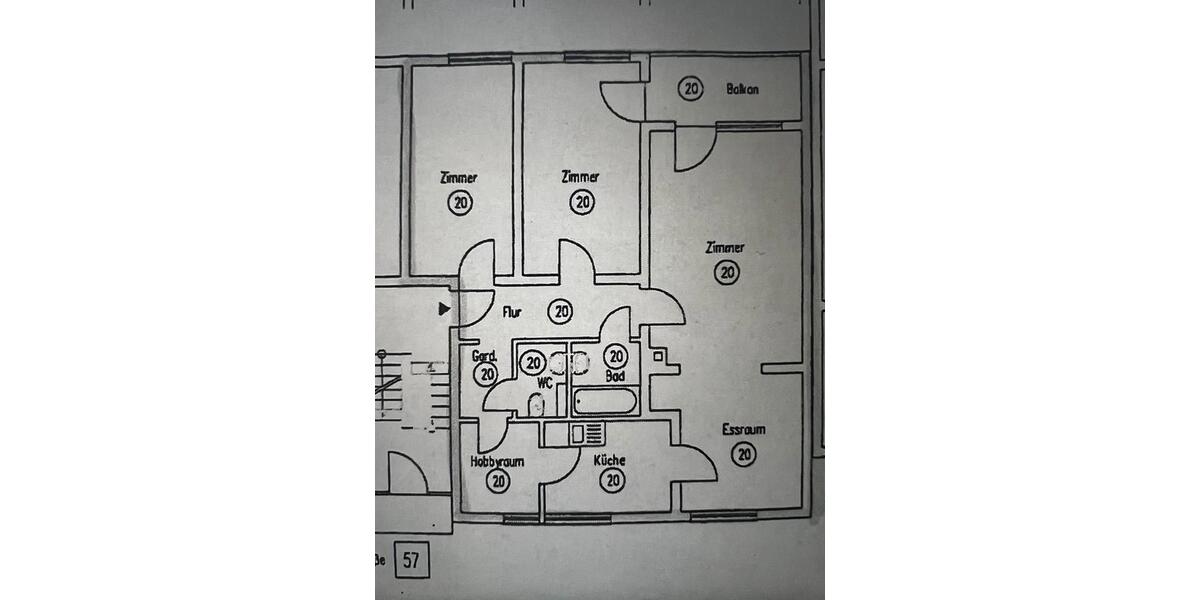 Etagenwohnung Murrhardt - 3.5 Zimmer, 86 m&sup2;, 197.000&euro; | Angebot:26025680