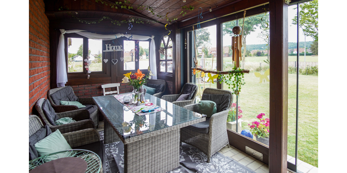 Wohngenuss mit Charme - gepflegtes Ein- bis Zweifamilienhaus mit Wintergarten - Einfamilienhaus Lemförde | Angebot:25862195