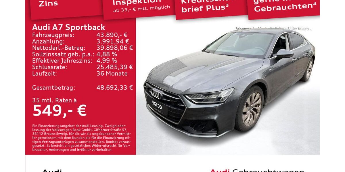 Audi A7 57.765 km 41.990 &euro; Dresden 01067