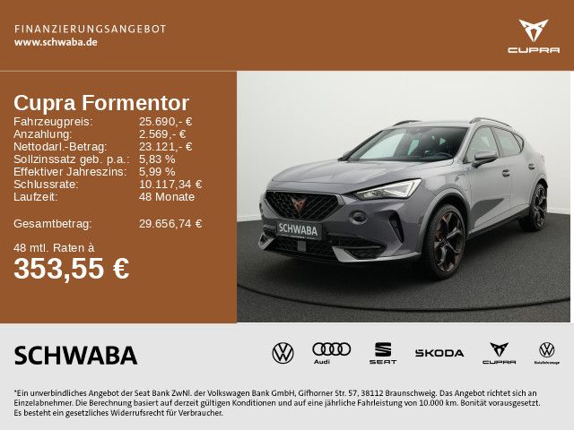Cupra Formentor 66.000 km 25.180 € Gersthofen 86368