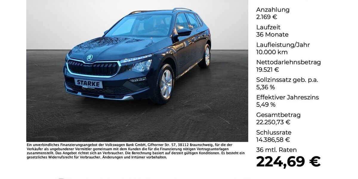 Skoda Kamiq 20.732 km 21.330 &euro; Georgsmarienhütte 49124